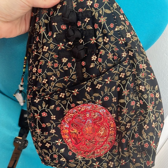 Rampage Y2K Colorful Oriental Backpack or Satchel - Picture 4 of 8